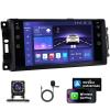 Alikali 7" Android 13 Car Stereo w/Wireless Carplay Android Auto fit for Jeep Wrangler JK 2007 2009 2010 2011 2012 2013 2014 2015 2016 2017 Car Audio Receiver w/WiFi GPS Bluetooth/FM/DSP/AHD Mic view 1