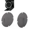 Cnamid5 Motorcycle Iron Mesh Speaker Grills, Rear Speaker Grille Cover for Harley Touring FLHTCU, FLHTKL, FLTRU, FLHTCUTG with speakers 14-later, Black view 2