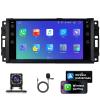 Alikali 7" Android 13 Car Stereo w/Wireless Carplay Android Auto fit for Jeep Grand Cherokee 2005 2006 2007 2008 2009 2010 Double Din Car Audio Receiver w/WiFi GPS Bluetooth/FM/DSP/AHD Mic - 1+16G view 1