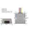 OLDAJNGK DC 12V Step Up to 36V 2ATO15 180W DC Voltage Regulator Boost Converter Power Converter Module for Golf Cart Club Car(Output15A) view 3