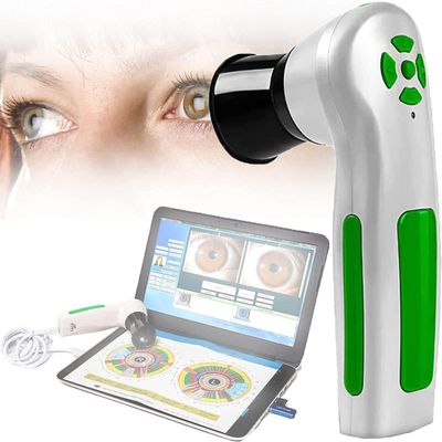 12 MP Auto Focus Iris Detector,Iris Analysis Camera,High Resolution 4032 * 3024 Iriscope Diagnostic Eye Camera with HD 30x Iris Lens and Driver-Free Analysis Software