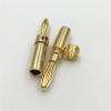 8Pcs Brass Gold Plated Speaker Cable 4mm Banana Male Audio Jack Connector Adapter(Black) view 2
