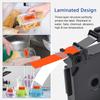 20 Pack Esaytool Replacement for TZe-B41 TZeB41 TZB41 18mm 0.7inch Black on Orange Fluorescent Laminated Compatible with P-Touch PT-D400 PT-D410 PT-D600 PT-D610BT PT-D460BT Label Marker view 3