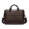 KANDUO Business Men's Briefcase Totes Leather Men Laptop Handbags Messenger Bags for Male Handbag Office Bags view 1