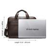 KANDUO Business Men's Briefcase Totes Leather Men Laptop Handbags Messenger Bags for Male Handbag Office Bags view 2