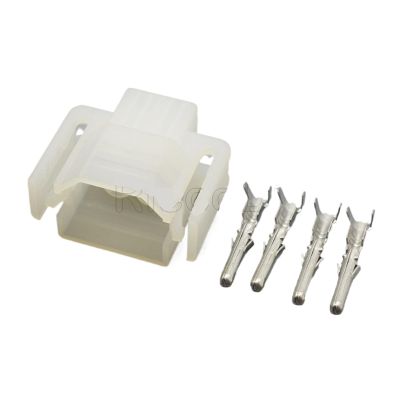 RQLZQPBW 1-20 Sets 4 Pin Automotive Electrical Wiring Harness Socket Auto Plugs DJ3042A-2.3-11/21(Male Set,10Sets)