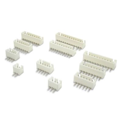 RQLZQPBW 50PCS XH2.54 Connector 2.54mm Pin Header XH2.54-2P/3P/4P/5P/6P/7P/8P/9P/10P/11P/14P/16P Curved Needle(50Pcs 2Pin)