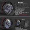 52/55/58/62/67/77mm Camera Filter Kaleidoscope Special Effects Photography Accessories SLR Lens Prism 4 Prism(Add 62mm Adapter) view 2