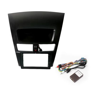 KONGDSDM Car Radio Panel Car Radio Frame Series Fit for Ford Expedition/Ranger/Mazda BT50 Dashboard 9inch Accessories Android DVD Player Durable(Frame Cable Canbus)