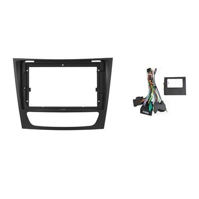 YTRIO Car Radio for Mercedes-Benz E-Class W211 E200-E350 CLS Class Android 2 Din Stereo Mounting Bezel Faceplate Frame Kit