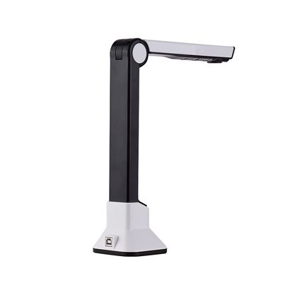 10 Mega Pixels Document Scanner A4 Size Video Recording PDF Export Automatic Correction for Office Classroom Library ID Card Passport (Plastic Base)