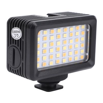 Diydeg Underwater Camera Light, 48PCS LED, 130ft, Cold Shoe, White