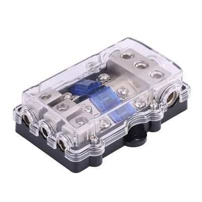 Zohisin 3 Way Car Power Distribution Block 12.07.04.0 60A 3 Ways Out Strong Stable for Vehicle Stereo Auto Power Box Block Performance
