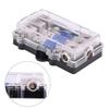 Zohisin 3 Way Car Power Distribution Block 12.07.04.0 60A 3 Ways Out Strong Stable for Vehicle Stereo Auto Power Box Block Performance view 3