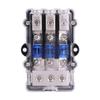 Zohisin 3 Way Car Power Distribution Block 12.07.04.0 60A 3 Ways Out Strong Stable for Vehicle Stereo Auto Power Box Block Performance view 4