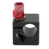 15mm Single Rod Clamp Secure Connection Quick Release Aluminum Alloy for Camera Support System Shoulder Rig Tripod DSLR Rail view 2