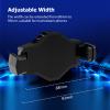 Phone Cooler Fast Cooling Mini for Game Enthusiasts, Quiet with RGB Lights, Portable & Simple for Smartphones (Black) view 4