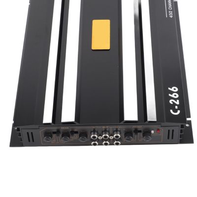 Car Stereo Audio Amplifier - 5800W - Universal Amp for Trucks and Cars, Featuring Sturdy Construction, Multi - Speaker Connectivity and Optimal Performance