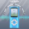 MP3 Player, 1.8 inch Screen Music Player with 68GB Memory Card, Support 128GB, Portable Sport Music Player for Learning, HiFi Voice, Stylish Appearance (Blue) view 4