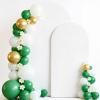 7.2 ft, 6 ft White Arch Backdrop Cover Set of 2, Wedding Arch Covers Stretchy Backdrop Spandex Fitted for Baby Shower Birthday Balloon Chiara Stand Decor White 7.2ft & 6ft view 1