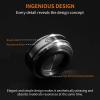 SilentAngel S28 Stainless Steel Shock Mounts-Specialized feet for HiFi Devices,304 Stainless Steel,High-Density Damping Rubber is not Easy to Slip,1.1 * 0.6 inches,Stainless Steel feet*3, Rubber*6. view 3