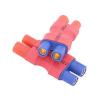 Wmzjnljy 3pcs 3.5MM Male Bullets to EC3 Female Connector Adapter for Super Tigre(W83-3) view 3