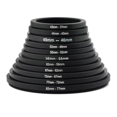 TVNYRVZA 67-86 72-86 77-86 86-77 82-86 86-82 86-95 95-86 82-95 77-95mm Metal Boost Ring Pressure Reducing Ring Lens Adapter Filter Set(82mm-86mm)