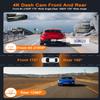 CAMBLO Car Dash Cam Front and Rear,4K Dual Dash Camera for Cars,Include 64GB Card 5G Wireless WIFI,1.5 IPS Screen Dashcam Front and Rear Camera,WDR Night Vision 4K Dash Cam,G-Sensor,Support 512GB Max view 2