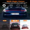 CAMBLO Car Dash Cam Front and Rear,4K Dual Dash Camera for Cars,Include 64GB Card 5G Wireless WIFI,1.5 IPS Screen Dashcam Front and Rear Camera,WDR Night Vision 4K Dash Cam,G-Sensor,Support 512GB Max view 4