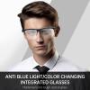 AIRMARS Smart Glasses for Men and Women, Built-in Mic & Speakers, Voice Control, Blue Light Filtering, Photochromic Lenses, UV Protection Audio Sunglasses (Photochromic) view 3