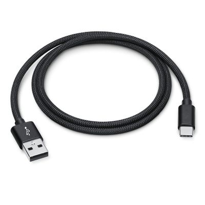 [5ft 2-Pack] Woven USB-C Cable for iPhone Air Charger, MFi Certified USB to USB C Cord Fast Charging for Apple iPhone 17 Series/16 Pro Max/16 Plus/15 Pro/iPad 10, AirPods Pro 3, Black Car Charge Wire