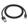 [5ft 2-Pack] Woven USB-C Cable for iPhone Air Charger, MFi Certified USB to USB C Cord Fast Charging for Apple iPhone 17 Series/16 Pro Max/16 Plus/15 Pro/iPad 10, AirPods Pro 3, Black Car Charge Wire view 1