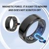 [2 Pack] for FMNGOP 2024 New Smart Ring Charger,30CM,Magnetic Replacement Charging Cable Compatible with FMNGOP-X1 Smart Ring(Black) view 3