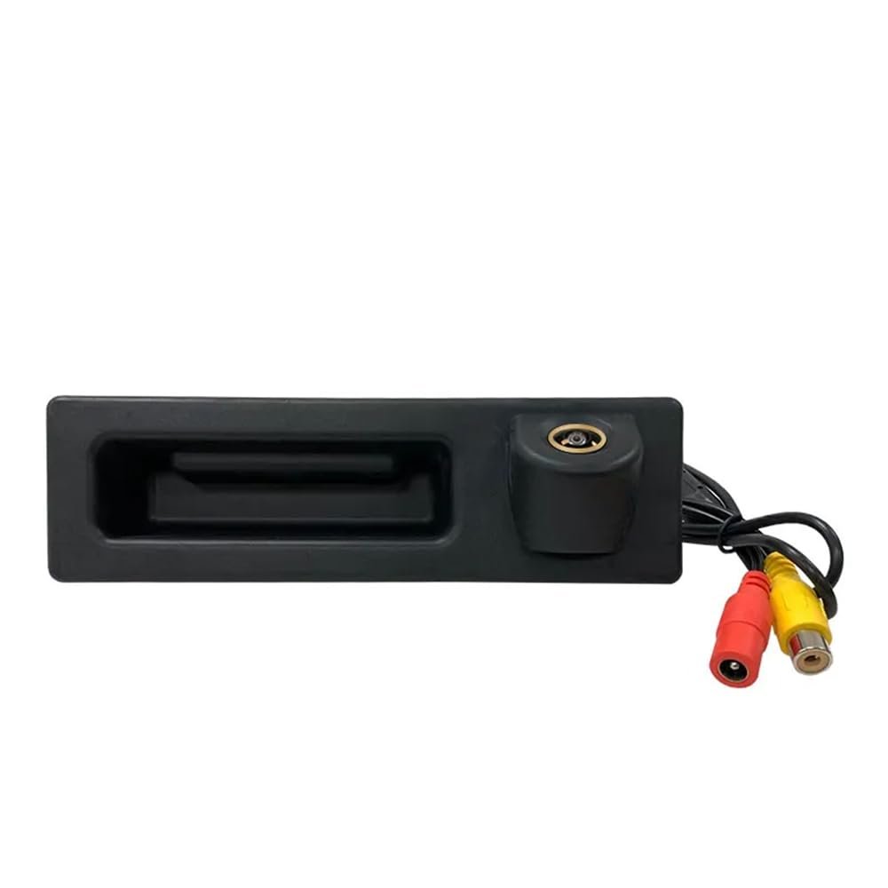 Vlicevrn CCD Car Rear View Camera Trunk Handle with Fish Eye Golden Lens Night Vision Backup Parking Camera Waterproof IP68 Vehicle Camera For BMW 3 F30 F31 F34 / 330D Touring / X3 F25 F35 / 5 F10 F11