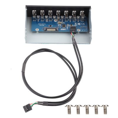 7 Port USB Hub Drive Bay, USB Hub Drive Panel 7 Port USB Hub Drive Bay 7 Port USB2.0 Lossless Data USB Hub Drive Panel