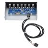 7 Port USB Hub Drive Bay, USB Hub Drive Panel 7 Port USB Hub Drive Bay 7 Port USB2.0 Lossless Data USB Hub Drive Panel view 3