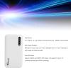 5G Wi Fi 6 Mobile Hotspot, Support 16 Devices Cordless Internet Router Devices with SIM Card Slot, 6100mAh Rechargeable, Support B1/B3/B5/B8/B34/38/39/40/41 for Travel view 3