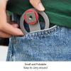 Camera Cold Shoe Mount Rotatable Folding Phone Back Holder 1/4 Inch Screw for iOS 12 13 14 15 Series, for Phones view 4