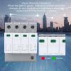 4P Protective Device with Flame House Protector, 40KA AC275V Fireproof Low Voltage Arrester for AC Power System view 2