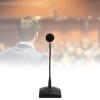evhooe Wired Conference Microphone with 5m XLR Cable Gooseneck Type Microphone for Computer view 2