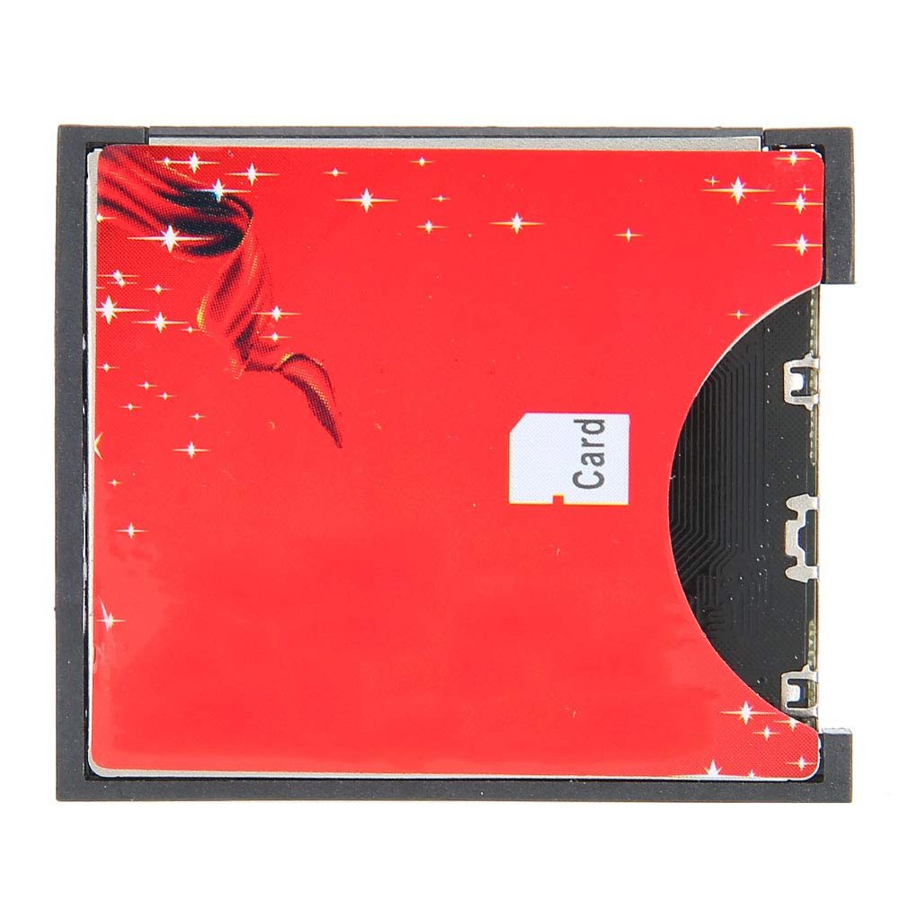 ABS Shell Card Adapter Memory Card to Compact Flash Card Reader High Speed