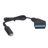 SCART to HD Multimedia Interface Converter 720P 1080P SCART HD Multimedia Interface Converter for VCR VHS DVD (Black) view 2