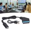 SCART to HD Multimedia Interface Converter 720P 1080P SCART HD Multimedia Interface Converter for VCR VHS DVD (Black) view 4