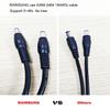 Power Supply Y Splitter Cable 1 Male to 2 Male Cord with 5.5mm x 2.1mm Tip Connector for Surveillance Camera,CCTV Security Camera,LED Strip Light,Router for DC 5V 9V 12V 20V 3A 6A Max - 2 Pack view 2