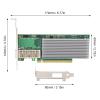100G Single Port Ethernet Network Adapter Card, Stable Ethernet Network Card view 2