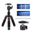 Naroote Desktop Tripod, with 5 Sections of Feet K521 Aluminum Alloy Mini Portable Desktop Extendable Tripod Travel Tripod and Quick Loading Plate (Red) view 2