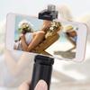 Desktop Tripod, Small Tripod with 1/4 Screw 7.5x3x3cm Black Plastic Metal Portable Mini Table Tripod Tabletop Tripod for Digital Camera Mirrorless Cameras Smartphone view 4