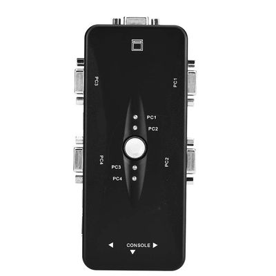 USB 2.0 KVM Switcher - - Speed Video Sharing Adapter for Widescreen Display and Gaming (4 Bites)