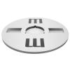 1/4 10.5 Inch Empty Tape Reel 4 Holes Universal Sound Tape Takeup for Recording Open Reel Takeup Machine view 4