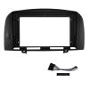 GRASKY Compatible with Hyundai NF Sonata 2006 (9INCH) Host Unit 2DIN Car Radio Fascia Frame DVD Stereo Center Console Holder Fitting Panel Kit(with Cable) view 1